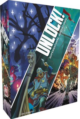 Unlock Supernatural Adventures – Boîte du jeu – Space Cowboys – P’tit Loustic Saint-Étienne