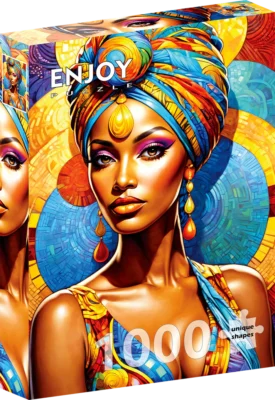 Puzzle Enjoy – African Beauty – 1000 pièces