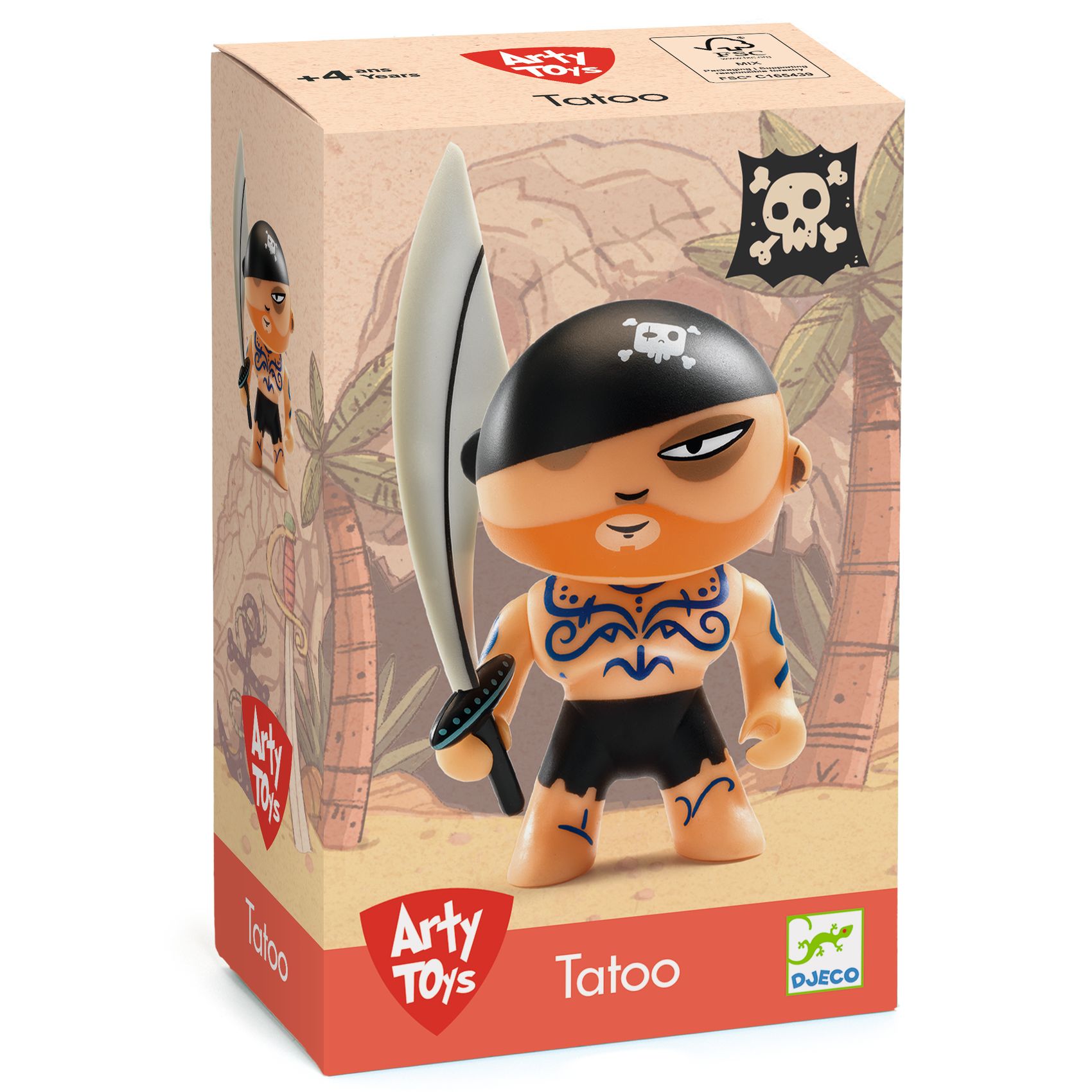 Arty Toys Pirate - Tatoo 5 Arty Toys Pirate - Tatoo – Image 5
