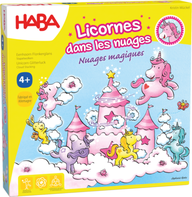 Licornes dans les nuages - Nuages magiques