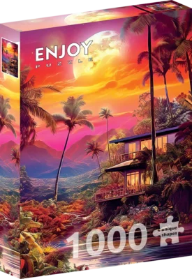 Puzzle Enjoy – Charming twilight – 1000 pièces