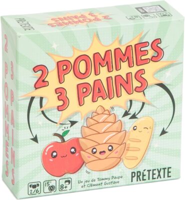 Boîte du jeu 2 Pommes 3 Pains