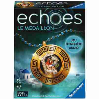 Boîte du jeu d’enquête audio Echoes Le Médaillon de Ravensburger
