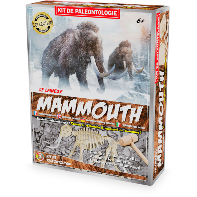 Kit de paléontologie – Mammouth