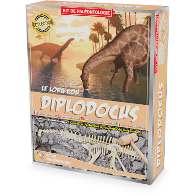 Kit de paléontologie – Diplodocus