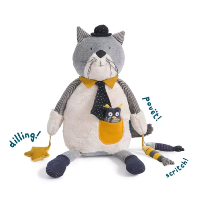 Grand chat Fernand d’activités – Les Moustaches