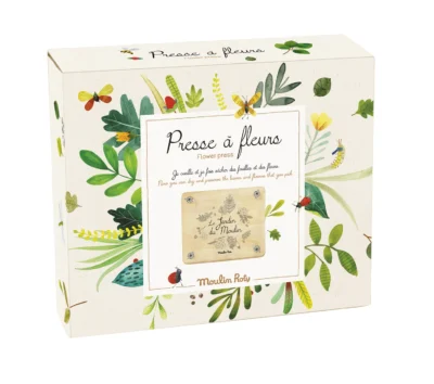 Presse à fleurs – Le Jardin du Moulin – Moulin Roty – P’tit Loustic Saint-Étienne