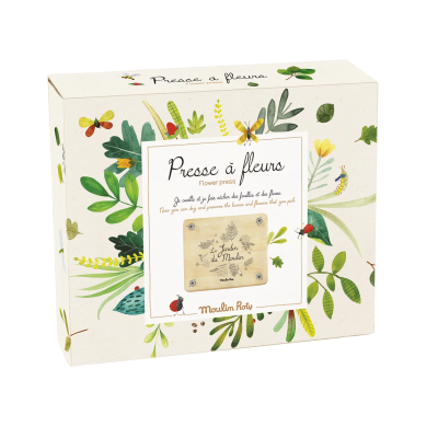 Presse à fleurs – Le Jardin du Moulin – Moulin Roty – P’tit Loustic Saint-Étienne
