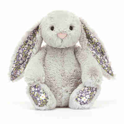 Peluche Jellycat Lapin argenté Bloom