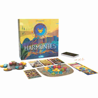 Ptit Loustic – Magasin de jeux et jouets à Saint-Étienne 153 Contenu du jeu Harmonies déployé sur une table