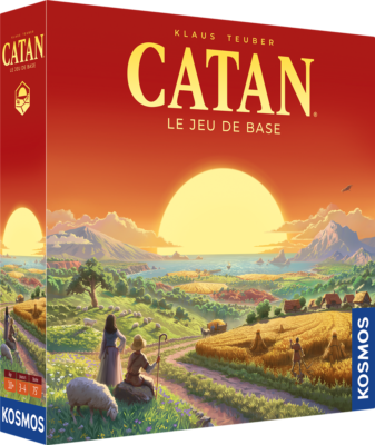 Catan jeu de base – boîte Kosmos – P’tit Loustic Saint-Étienne