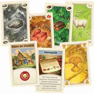 Cartes Ressource et Développement – Catan – P’tit Loustic