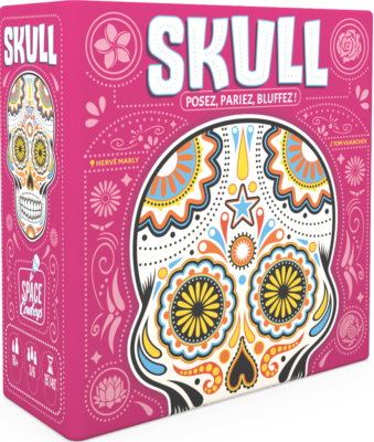Boîte du jeu Skull – Space Cowboys vue de face