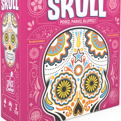 Boîte du jeu Skull – Space Cowboys vue de face