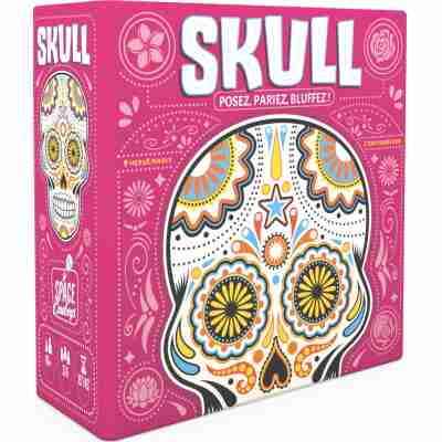 Boîte du jeu Skull – Space Cowboys vue de face