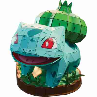 Maquette 4D Build Bulbizarre Pokémon vue de face