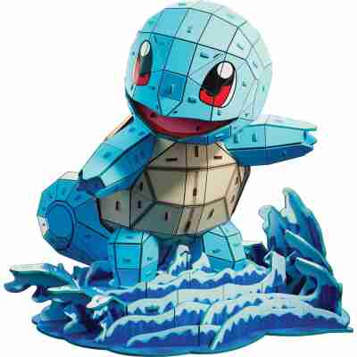 Maquette 4D Build Pokémon Carapuce vue de face
