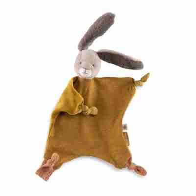 Doudou Lapin ocre Trois Petits Lapins – vue de face
