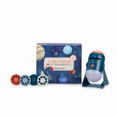 Projecteur Les Grands Explorateurs Moulin Roty avec disques