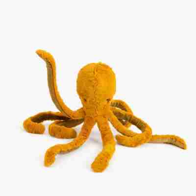 Petit poulpe levant une tentacule Moulin Roty