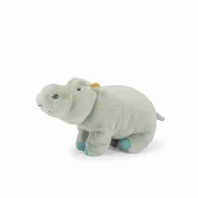 Peluche Grand hippopotame Tout autour du monde Moulin Roty vue de face