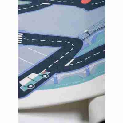 Zoom sur les routes et paysages du tapis circuit