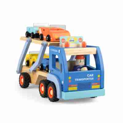 Camion de transport de voitures Avenue du Moulin Moulin Roty