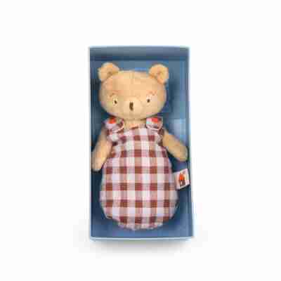 Bébé Émile Le petit ours Moulin Roty présenté dans son coffret