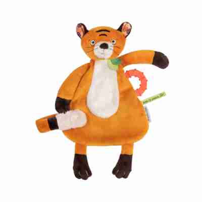 Doudou attache-tétine Tigre Tiho Moulin Roty – vue de face
