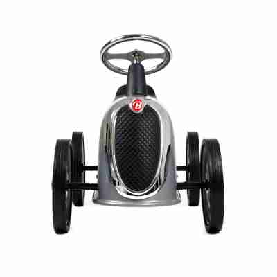 Détail de la calandre et du volant du porteur Rider Silver