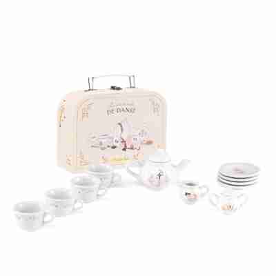 Coffret service à thé enfant Moulin Roty univers poétique