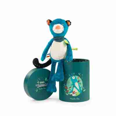 Poupée panthère Zimba en velours Dans la jungle Moulin Roty