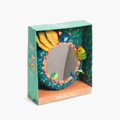Boîte du miroir d’activités Dans la jungle Moulin Roty