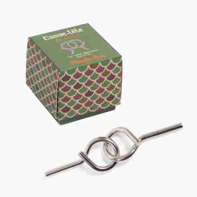 Casse-tête en métal Les cannes égyptiennes avec deux pièces entremêlées