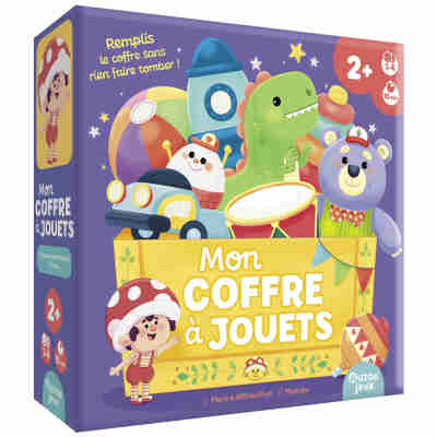 Boîte du jeu Mon coffre à jouets Auzou pour enfants dès 2 ans