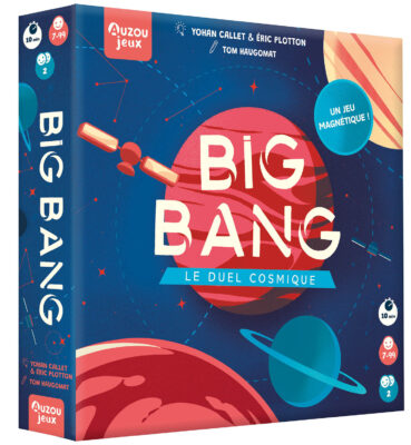 Boîte du jeu Big Bang Auzou univers spatial