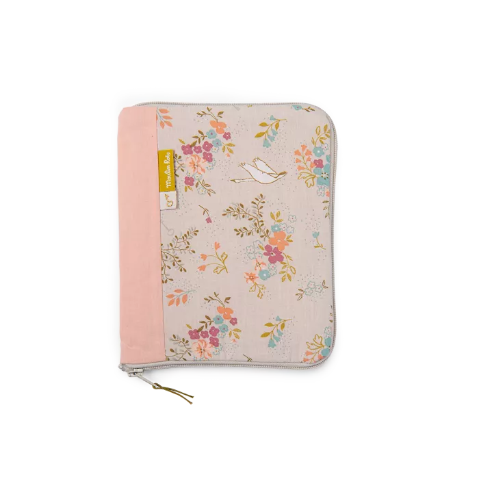 Protège carnet de santé Moulin Roty fermé avec zip