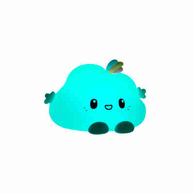 Veilleuse nuage Noa Little L en mode arc-en-ciel
