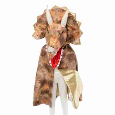 Cape de Tricératops Grandasaurus Great Pretenders vue de face