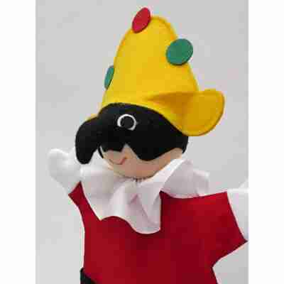 Marionnette Polichinelle personnage traditionnel du théâtre de marionnettes