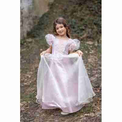 Enfant portant la robe de princesse Platinum Great Pretenders