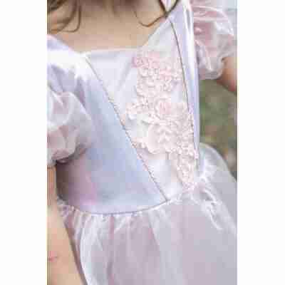Détail broderie du corsage robe princesse Platinum Great Pretenders