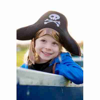 Chapeau pirate enfant avec tête de mort
