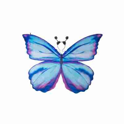 Ailes de papillon mythique bleu et violet Great Pretenders
