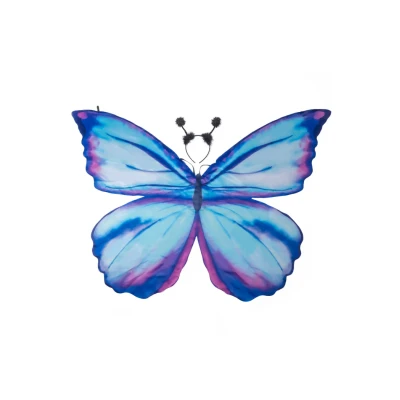 Ailes de papillon mythique bleu et violet Great Pretenders