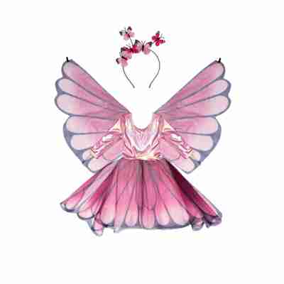 Robe papillon rose avec ailes Great Pretenders