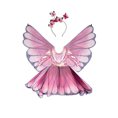 Robe papillon rose avec ailes Great Pretenders