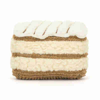 Peluche dessert Jellycat Mille-Feuille douce et gourmande