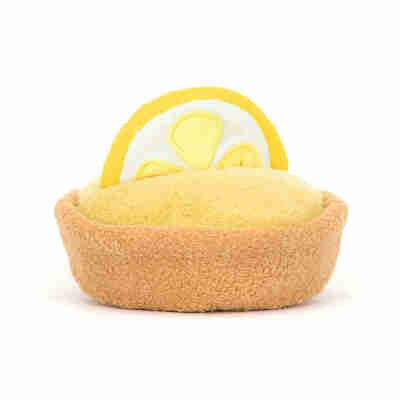 Dos peluche tarte citron Jellycat texture moelleuse