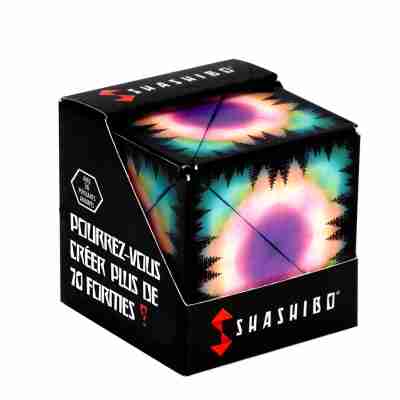 Boîte du Shashibo Lune avec cube magnétique